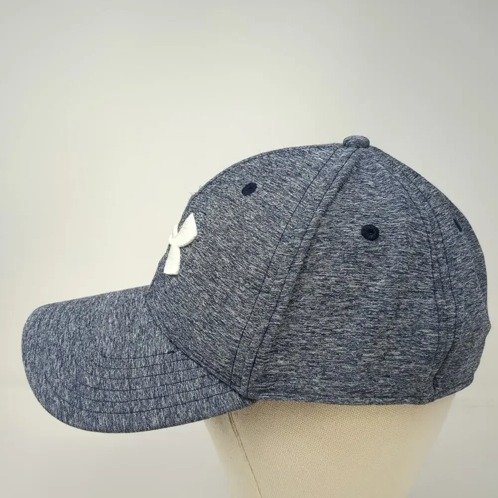 Under Armour Baseball Cap Blue XL Fitted Embroidered Logo Performance Hat